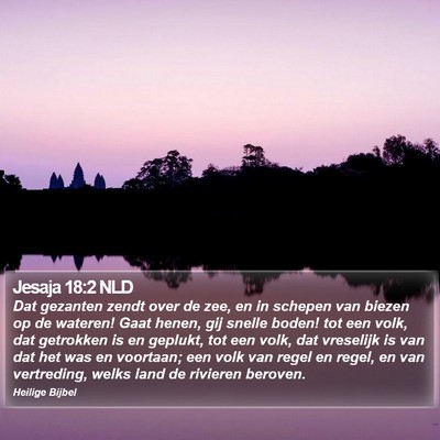 Jesaja 18:2 NLD Bible Verse Image