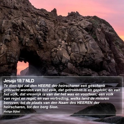 Jesaja 18:7 NLD Bible Verse Image