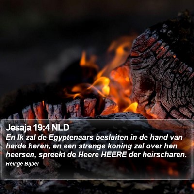 Jesaja 19:4 NLD Bible Verse Image