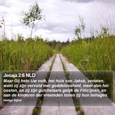 Jesaja 2:6 NLD Bible Verse Image