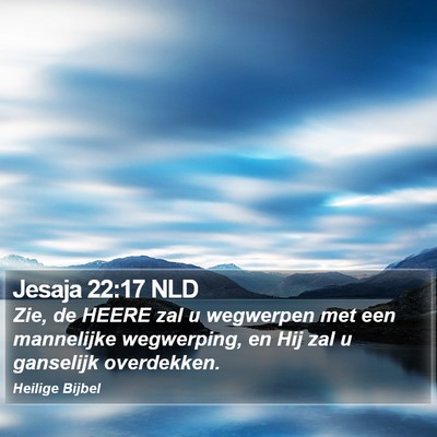 Jesaja 22:17 NLD Bible Verse Image