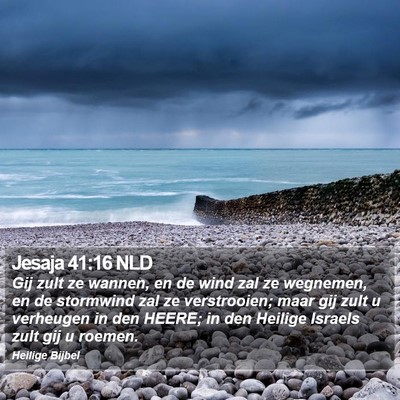 Jesaja 41:16 NLD Bible Verse Image