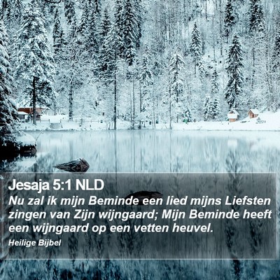 Jesaja 5:1 NLD Bible Verse Image