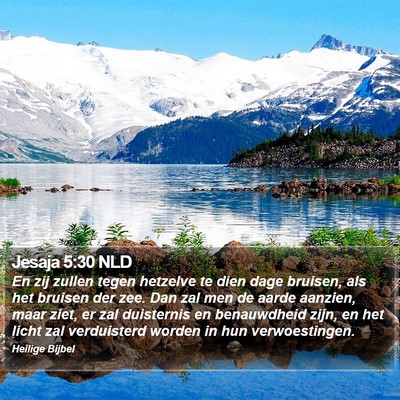 Jesaja 5:30 NLD Bible Verse Image