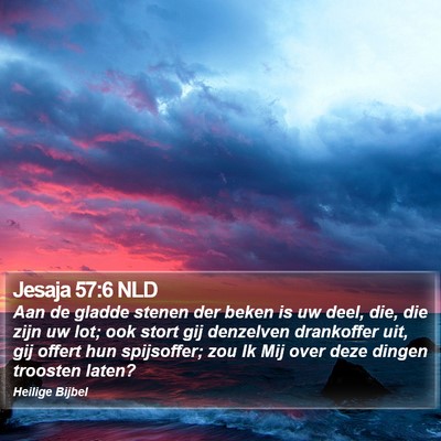Jesaja 57:6 NLD Bible Verse Image