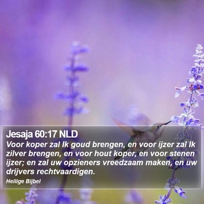 Jesaja 60:17 NLD Bible Verse Image