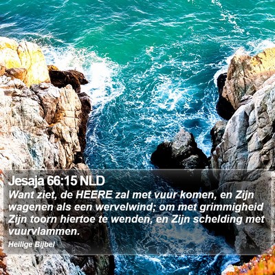 Jesaja 66:15 NLD Bible Verse Image