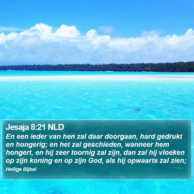 Jesaja 8:21 NLD Bible Verse Image