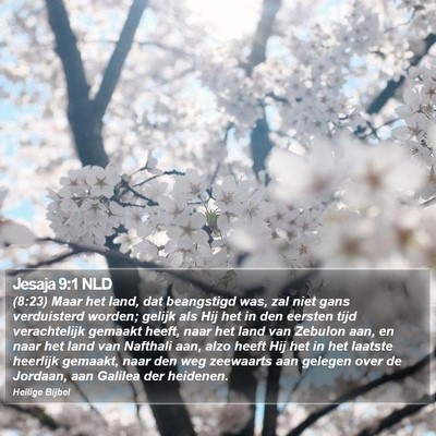 Jesaja 9:1 NLD Bible Verse Image