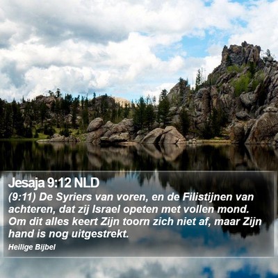 Jesaja 9:12 NLD Bible Verse Image
