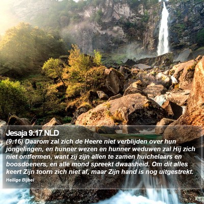 Jesaja 9:17 NLD Bible Verse Image