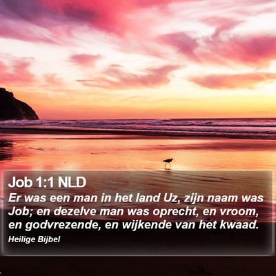 Job 1:1 NLD Bible Verse Image