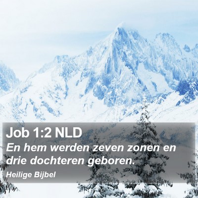 Job 1:2 NLD Bible Verse Image