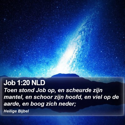 Job 1:20 NLD Bible Verse Image