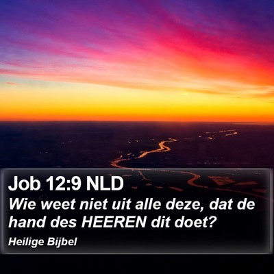 Job 12:9 NLD Bible Verse Image