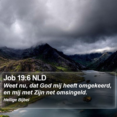 Job 19:6 NLD Bible Verse Image