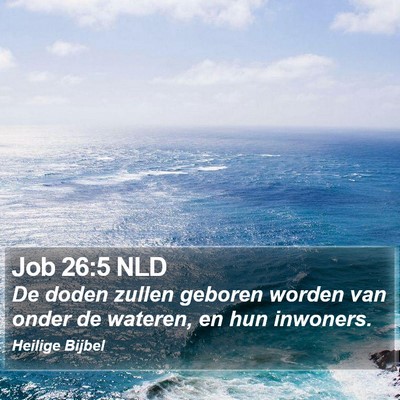 Job 26:5 NLD Bible Verse Image