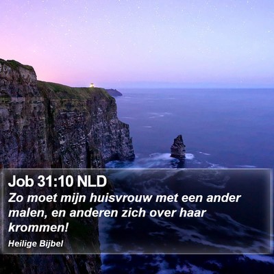 Job 31:10 NLD Bible Verse Image