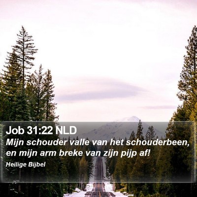 Job 31:22 NLD Bible Verse Image
