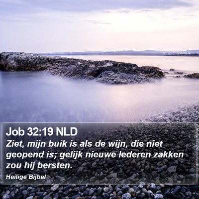 Job 32:19 NLD Bible Verse Image