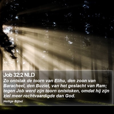 Job 32:2 NLD Bible Verse Image