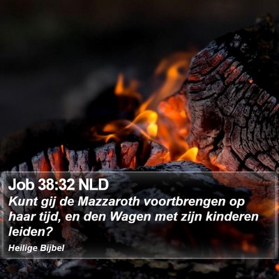 Job 38:32 NLD Bible Verse Image