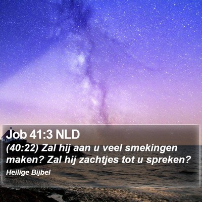 Job 41:3 NLD Bible Verse Image