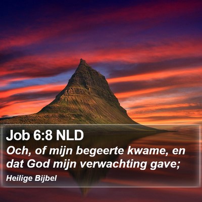 Job 6:8 NLD Bible Verse Image