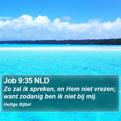 Job 9:35 NLD Bible Verse Image