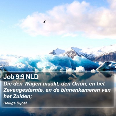 Job 9:9 NLD Bible Verse Image