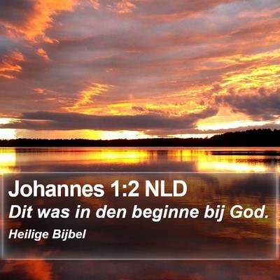 Johannes 1:2 NLD Bible Verse Image