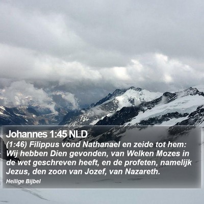Johannes 1:45 NLD Bible Verse Image