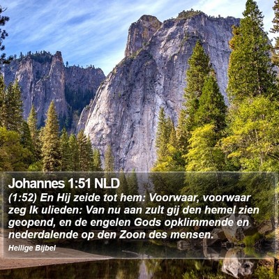 Johannes 1:51 NLD Bible Verse Image