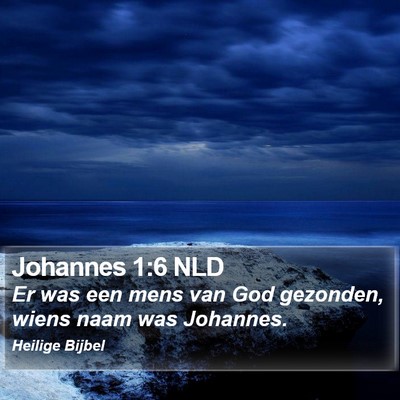 Johannes 1:6 NLD Bible Verse Image