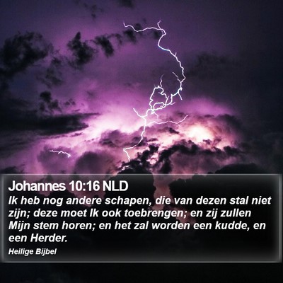 Johannes 10:16 NLD Bible Verse Image