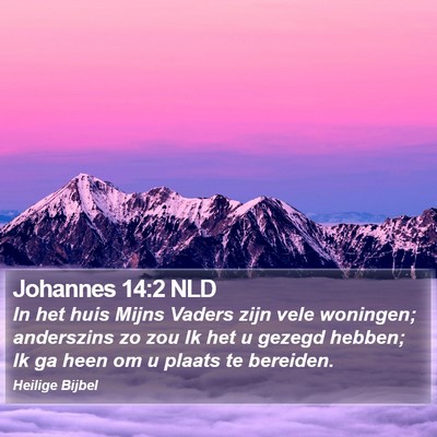 Johannes 14:2 NLD Bible Verse Image