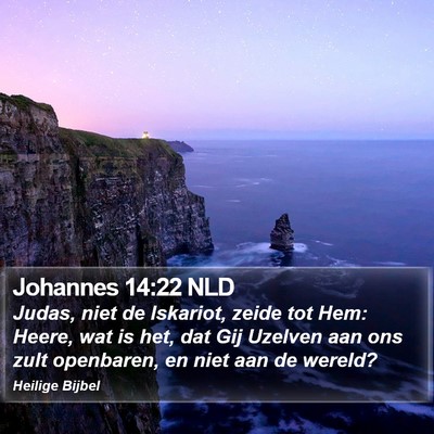 Johannes 14:22 NLD Bible Verse Image