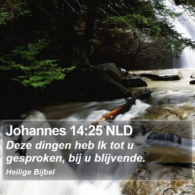 Johannes 14:25 NLD Bible Verse Image