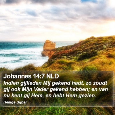 Johannes 14:7 NLD Bible Verse Image