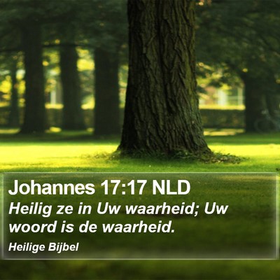 Johannes 17:17 NLD Bible Verse Image