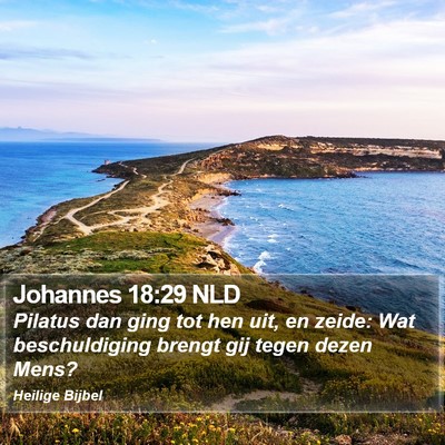 Johannes 18:29 NLD Bible Verse Image