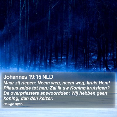 Johannes 19:15 NLD Bible Verse Image