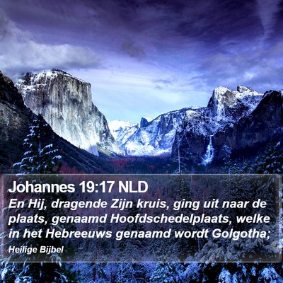 Johannes 19:17 NLD Bible Verse Image