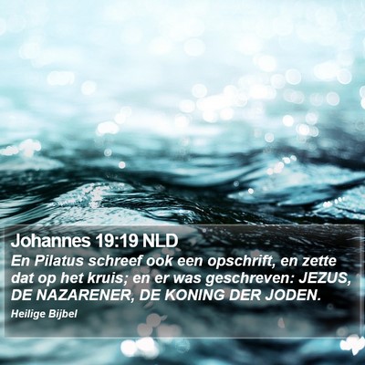 Johannes 19:19 NLD Bible Verse Image