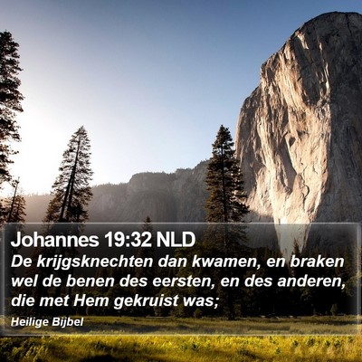 Johannes 19:32 NLD Bible Verse Image