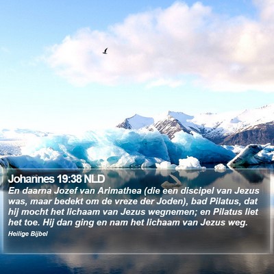 Johannes 19:38 NLD Bible Verse Image