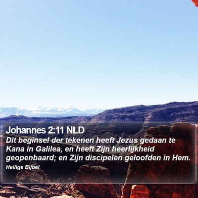 Johannes 2:11 NLD Bible Verse Image