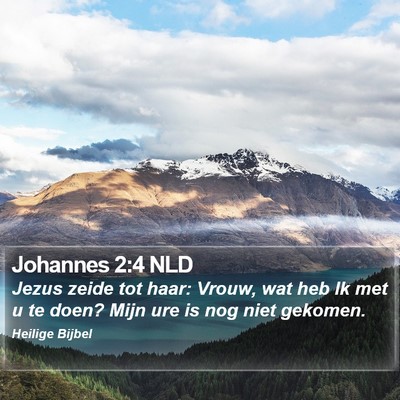 Johannes 2:4 NLD Bible Verse Image