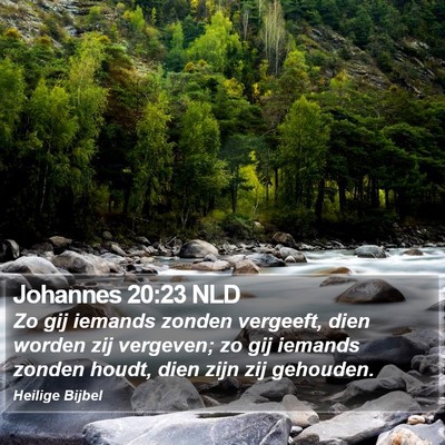 Johannes 20:23 NLD Bible Verse Image