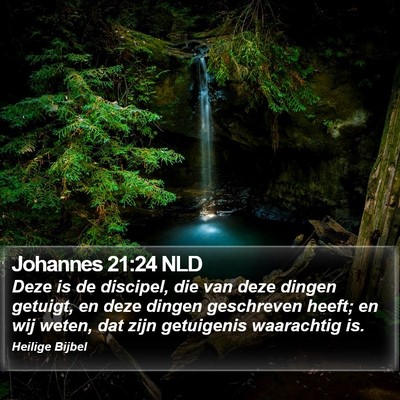 Johannes 21:24 NLD Bible Verse Image